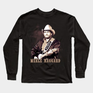 Merle Haggard Long Sleeve T-Shirt